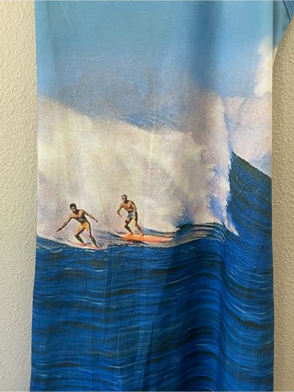Mirae Surfin' Dress in Bleu sleeveless mini tank-dress size M NWT - Picture 6 of 12
